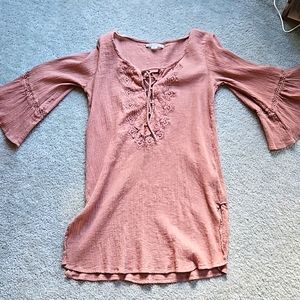 Mauve dress/cover up